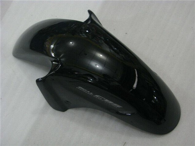 1996-2007 Honda CBR1100XX Blackbird Abs Motorcycle Fairings - Glossy Black Red Flame