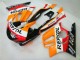 1995-1996 Honda CBR600 F3 Motorcycle Fairing - Orange White Red Glossy Black Repsol