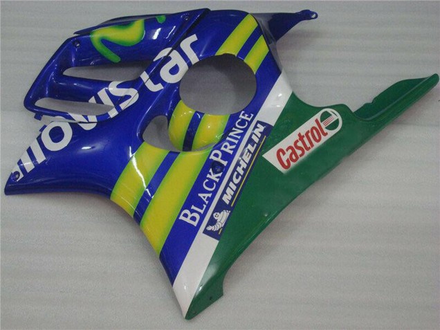 1995-1996 Honda CBR600 F3 Motorcycle Fairings - Blue Green Yellow MoviStar Red Castrol