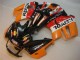 1995-1996 Honda CBR600 F3 Motorcycle Fairings - Orange White Red Glossy Black Repsol