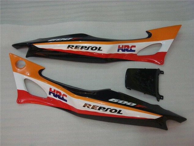 1995-1996 Honda CBR600 F3 Motorcycle Fairings - Orange White Red Glossy Black Repsol