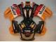 1995-1996 Honda CBR600 F3 Motorcycle Fairings - Orange White Red Glossy Black Repsol