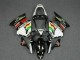 2000-2002 Kawasaki ZX6R Motorcycle Fairings - White Red Yellow Green Glossy Black Star EuroBet