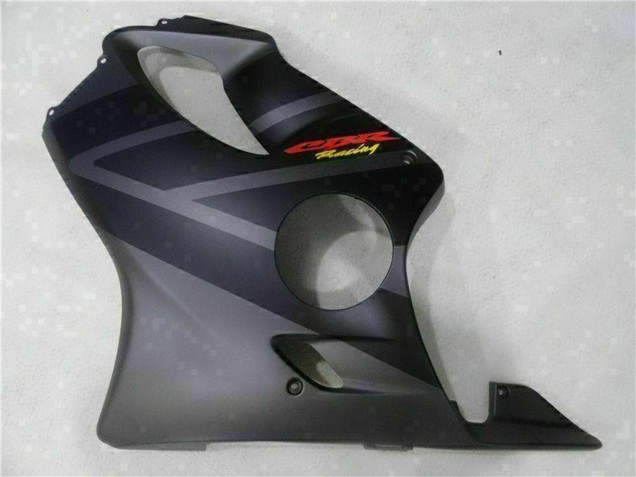 2001-2003 Honda CBR600 F4i Motorcycle Fairing - Matte Black Grey