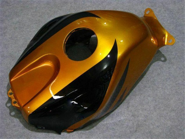 2003-2004 Honda CBR600RR Motorcycle Fairing - Silver Gold Glossy Black