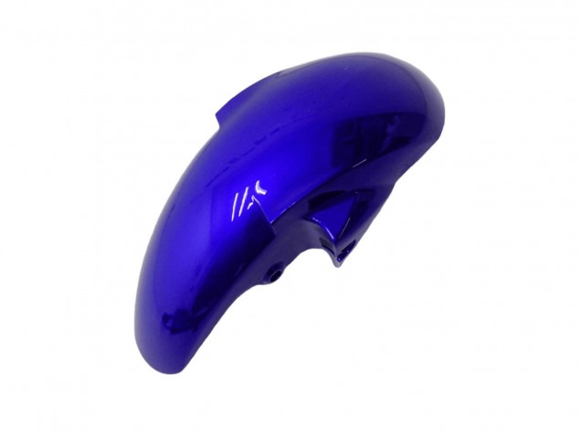 2003-2004 Yamaha YZF R6 Motorcycle Fairings - Blue White Glossy Black