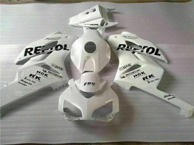2004-2005 Honda CBR1000RR Motorcycle Fairings - White Black Repsol