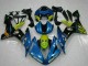2004-2006 Yamaha YZF R1 Motorcycle Fairings - Blue Yellow Shark