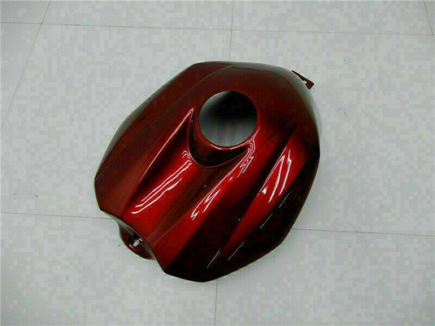 2004-2006 Yamaha YZF R1 Motorcycle Fairings - Maroon Red Matte Black