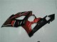 2005-2006 Suzuki GSXR 1000 Motorcycle Fairing - Red Glossy Black