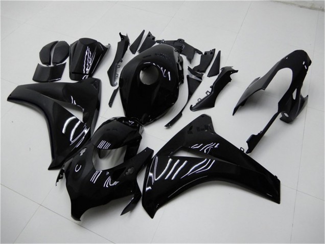 2008-2011 Honda CBR1000RR Motorcycle Fairing Kits - Glossy Black