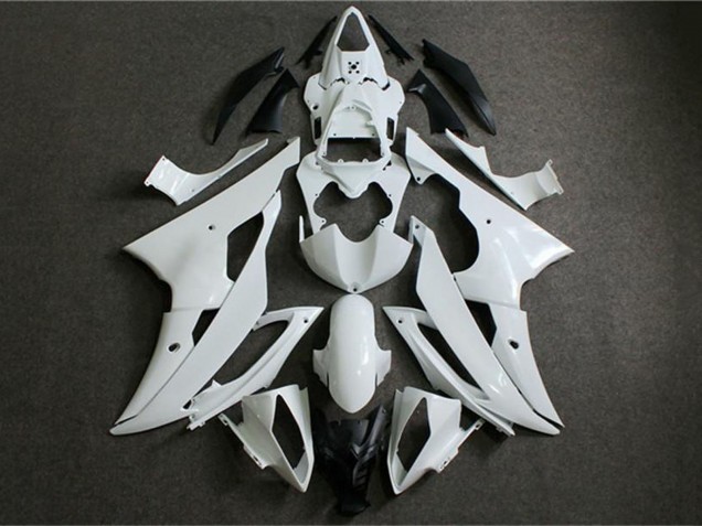 2008-2016 Yamaha YZF R6 Motorcycle Fairings - Unpainted