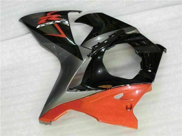 2009-2016 Suzuki GSXR 1000 Motorcycle Fairings - Orange Glossy Black