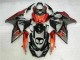 2009-2016 Suzuki GSXR 1000 Motorcycle Fairings - Orange Glossy Black