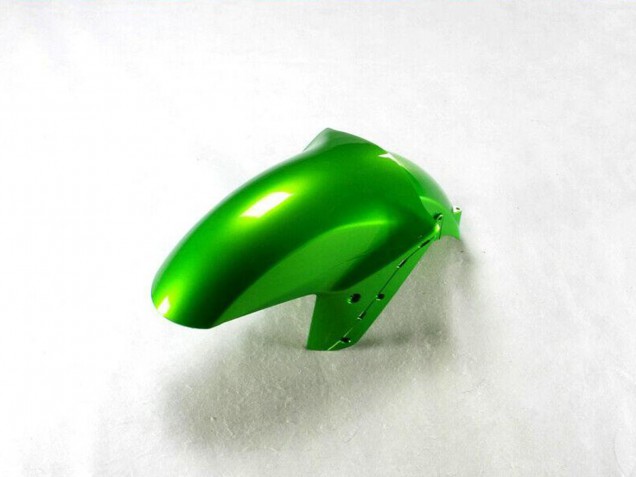 2012-2024 Kawasaki ZX14R ZZR1400 Motorcycle Fairing - Green Glossy Black