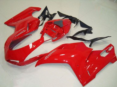 2007-2014 Ducati 1098 Motorcycle Fairing Kits - Red
