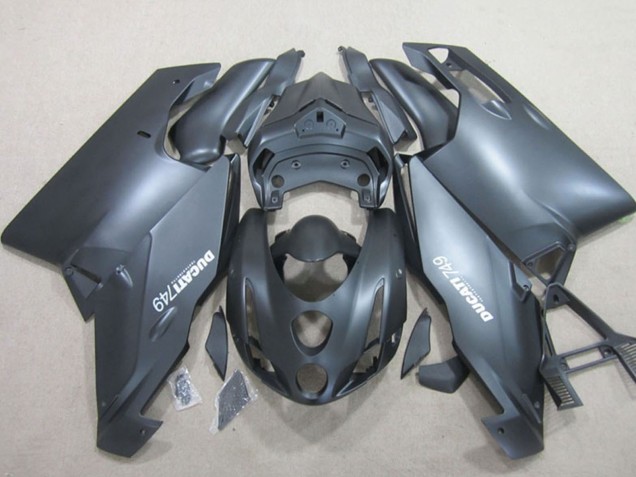 2003-2004 Ducati 749 Motorcycle Fairings - Matte Black
