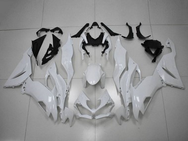 2019-2022 Kawasaki ZX6R Motorcycle Fairings - White