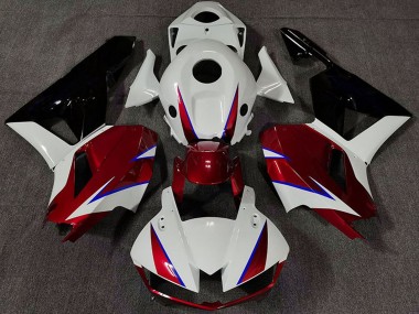 2013-2023 Honda CBR600RR Motorcycle Fairings - White Red Blue Glossy Black