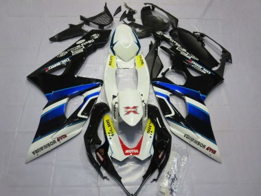 2005-2006 Suzuki GSXR 1000 Motorcycle Fairings - White Blue Black Yellow Red Dark Dog