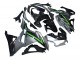 2024-2025 Kawasaki Ninja 500 EX500R Motorcycle Fairings - Grey Green Black