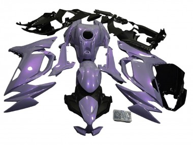 2020-2025 Kawasaki Ninja 650 EX650 Motorcycle Fairings - Chameleon Grey Dazz Pearl Purple