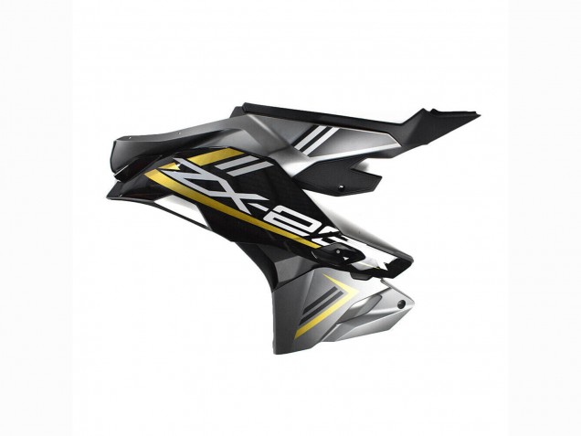 2019-2025 Kawasaki ZX25R ZX-25R Motorcycle Fairings - Grey Gold Glossy Black