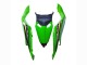 2019-2025 Kawasaki ZX25R ZX-25R Motorcycle Fairings - Green Black Red Honeycomb