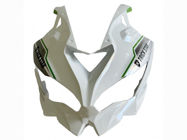 2019-2025 Kawasaki ZX25R ZX-25R Motorcycle Fairings - White Silver Green Black Trick Star