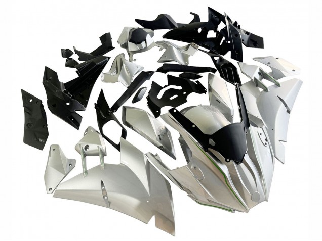 2015-2022 Kawasaki Ninja H2 Motorcycle Fairings - Silver
