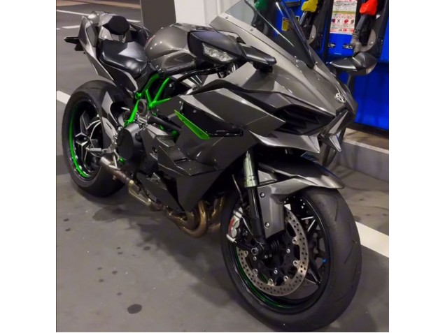 2015-2022 Kawasaki Ninja H2 Bike Fairings - Grey