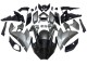 2015-2022 Kawasaki Ninja H2 Motorcycle Fairings - Silver Black Carbon Fiber