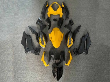 2018-2024 Kawasaki Z400 Motorcycle Fairings - Yellow Black