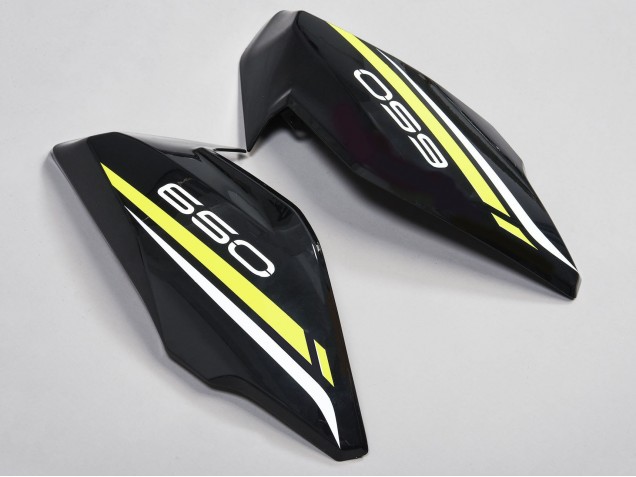 2017-2019 Kawasaki Ninja Z650 Motorcycle Fairings - Black White Yellow