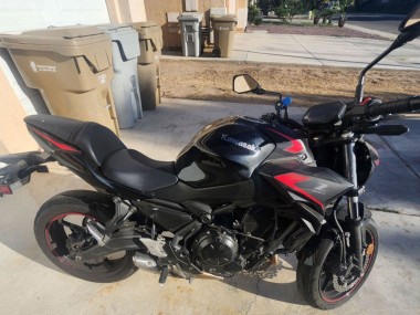 2020-2025 Kawasaki Ninja Z650 Motorcycle Fairings - Black Red