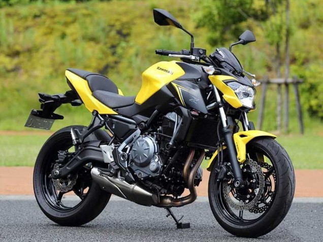 2017-2019 Kawasaki Ninja Z650 Motorcycle Fairings - Yellow Black