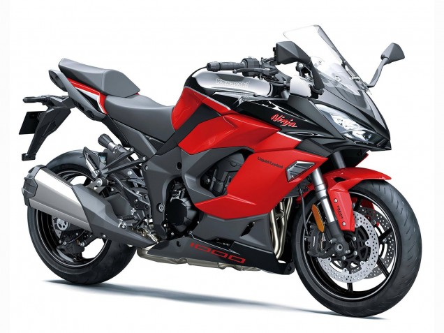 2020-2025 Kawasaki Z1000SX Motorcycle Fairings - Black Red Ninja