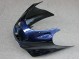 1993-2003 Kawasaki ZZR1100 Motorcycle Fairings - Glossy Blue Grey