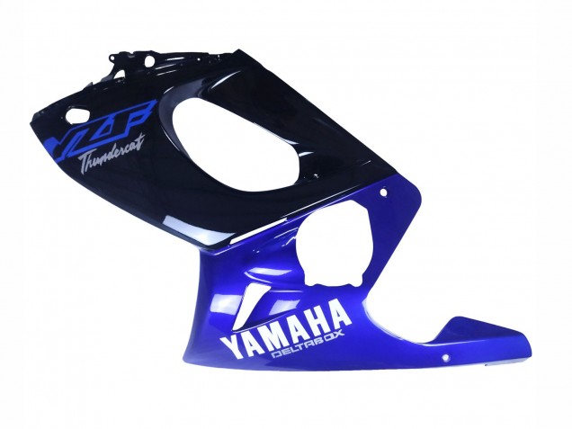 1996-2007 Yamaha YZF600R Thundercat Motorcycle Fairings - Blue Glossy Black