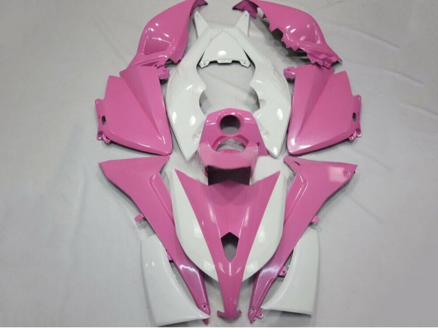 2012-2014 Yamaha TMAX530 Motorcycle Fairings - Pink White