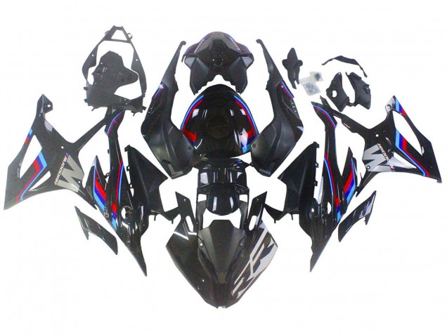 2023-2024 BMW S1000RR Motorcycle Fairings - Black Blue Red