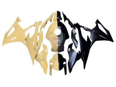2019-2022 BMW S1000RR Motorcycle Fairings - Black Yellow