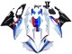2015-2016 BMW S1000RR Motorcycle Fairing Kits - White Red Blue Glossy Black