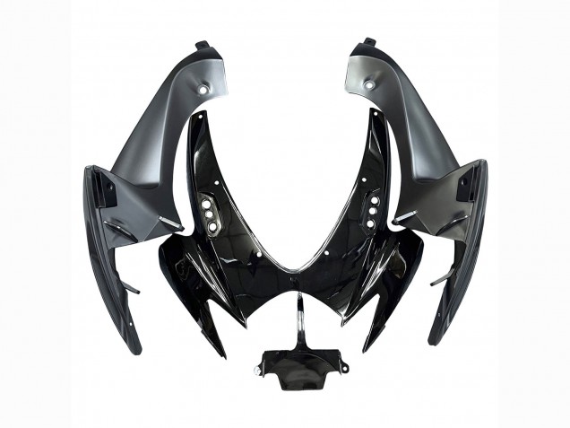 2006-2007 Suzuki GSXR 600 / GSXR 750 Motorcycle Fairings - Glossy Black Silver Red