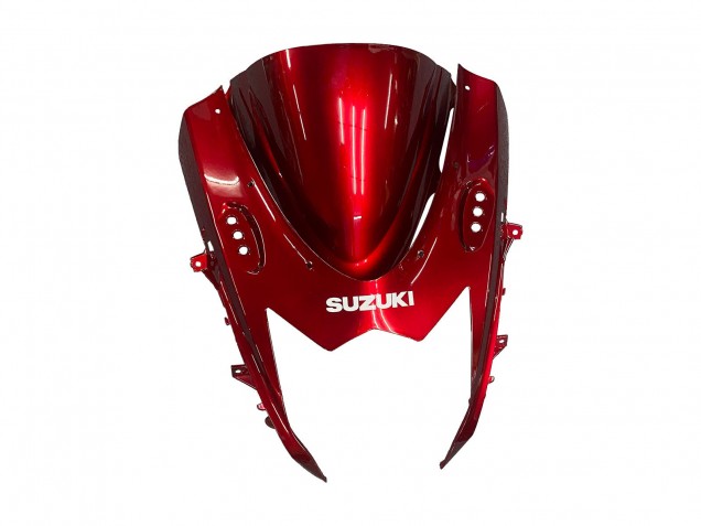 2011-2024 Suzuki GSXR 600 / GSXR 750 Motorcycle Fairings - Red White Decal
