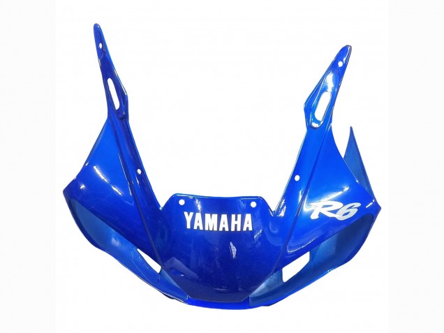 1998-2002 Yamaha YZF 600 R6 Motorcycle Fairings - Blue White