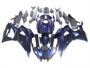 2021-2024 Yamaha YZF R7 Motorcycle Fairings - Gradient Blue Purple
