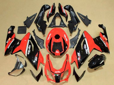 2006-2011 Aprilia RS125 Motorcycle Fairings - Red Glossy Black White