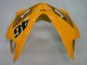 2004-2007 Honda CBR600 F4i Motorcycle Fairings - Yellow Blue White Black Nastro Azzurro