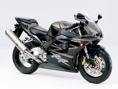1998-1999 Honda CBR900RR 919 Motorcycle Fairings - Glossy Black White Decals